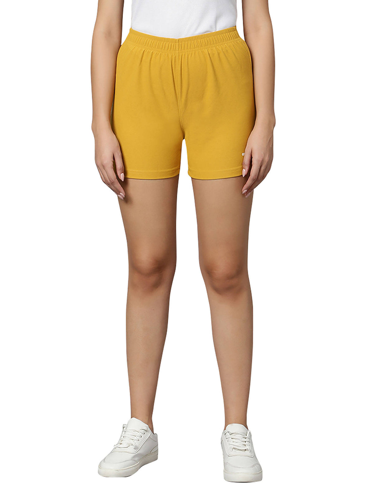 Shorts for Women Light Weight Casual Wear Sports Shorts Super Breathable Black - view 6