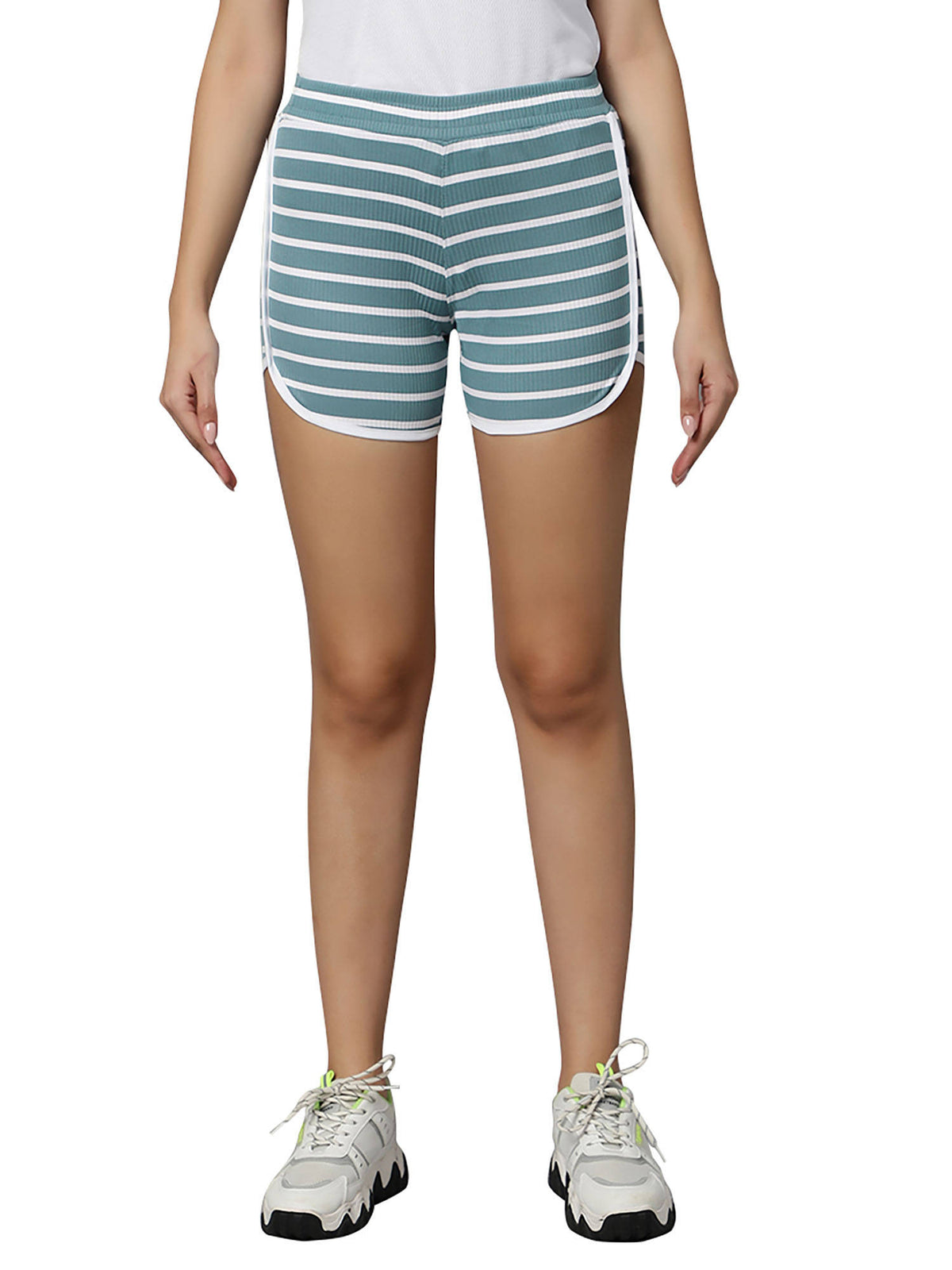 Casual Wear Shorts for Women Running Shorts Workout Gym Sports Shorts Grey - view 1