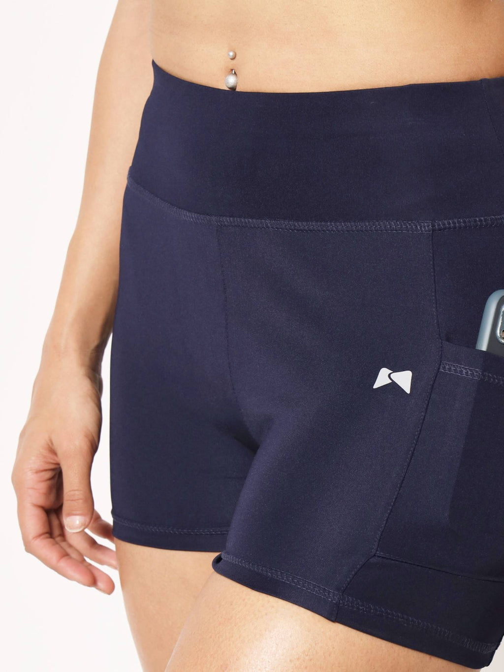 High Waist Cycling Shorts Purple - view 20