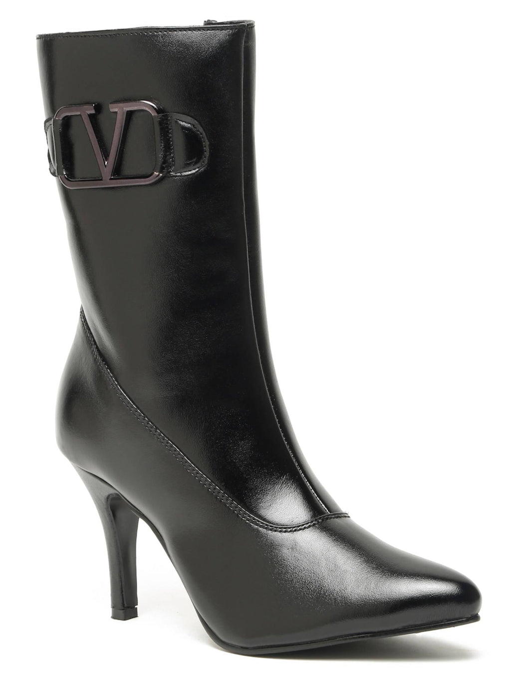 Women Valiosaa Black Casual Boots | BT61 - view 2