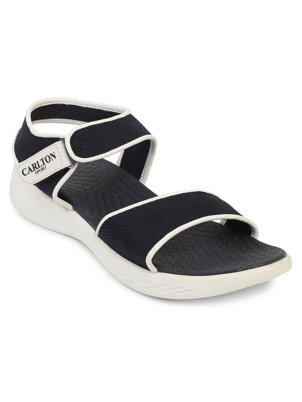 Women Navy Blue Solid Sandal | SD89 - view 5