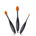 Supple Oval Makeup Brushes - 3 | T32 - view 1