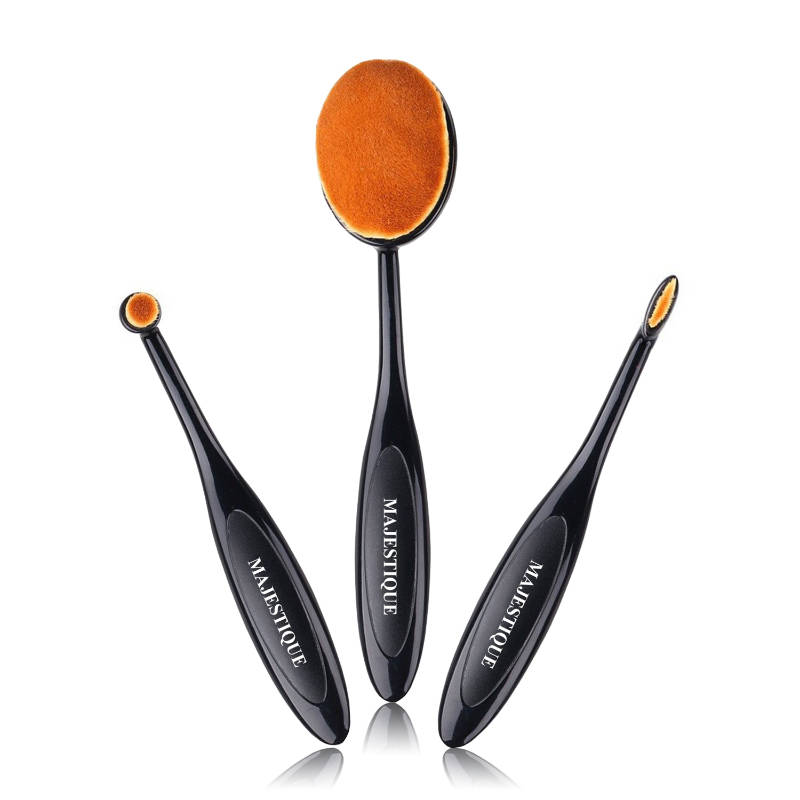 Supple Oval Makeup Brushes - 1 | T32 - view 1
