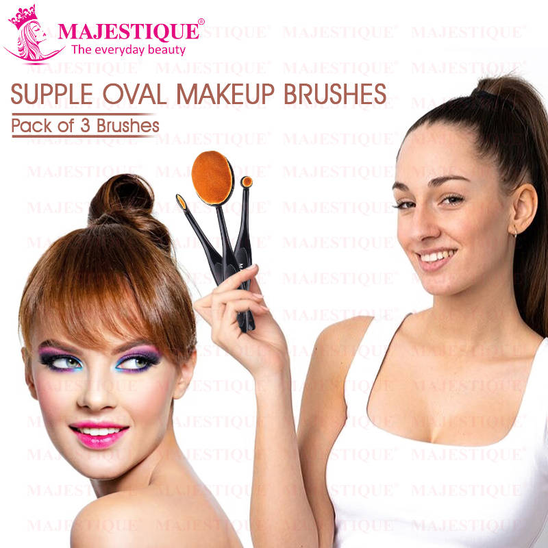 Supple Oval Makeup Brushes - 1 | T32 - view 6