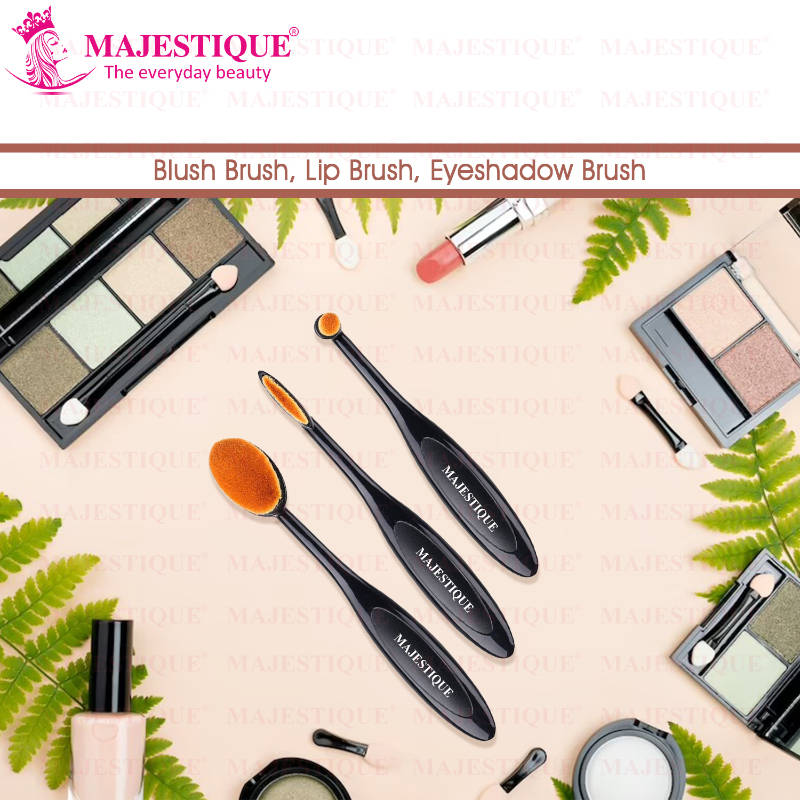 Supple Oval Makeup Brushes - 2 | T32 - view 5