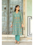 Mor Cotton Blue Kurta | U3S - view 1