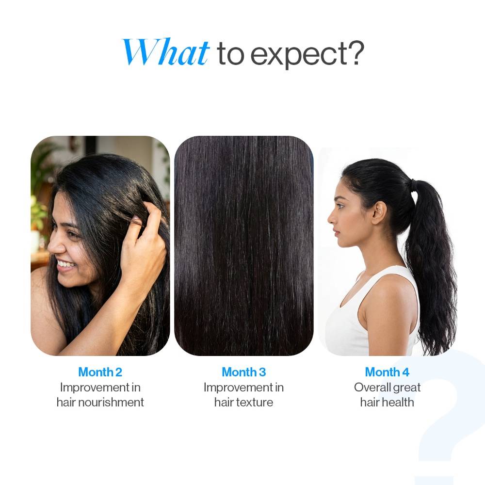 Biotin Hair Gummies - Zinc, Fibre, Multivitamin For Stronger Hair, Nails -No Added Sugar | BWS9 - view 15