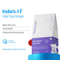 Biotin Hair Gummies - Zinc, Fibre, Multivitamin For Stronger Hair, Nails -No Added Sugar | BWS9 - view 1