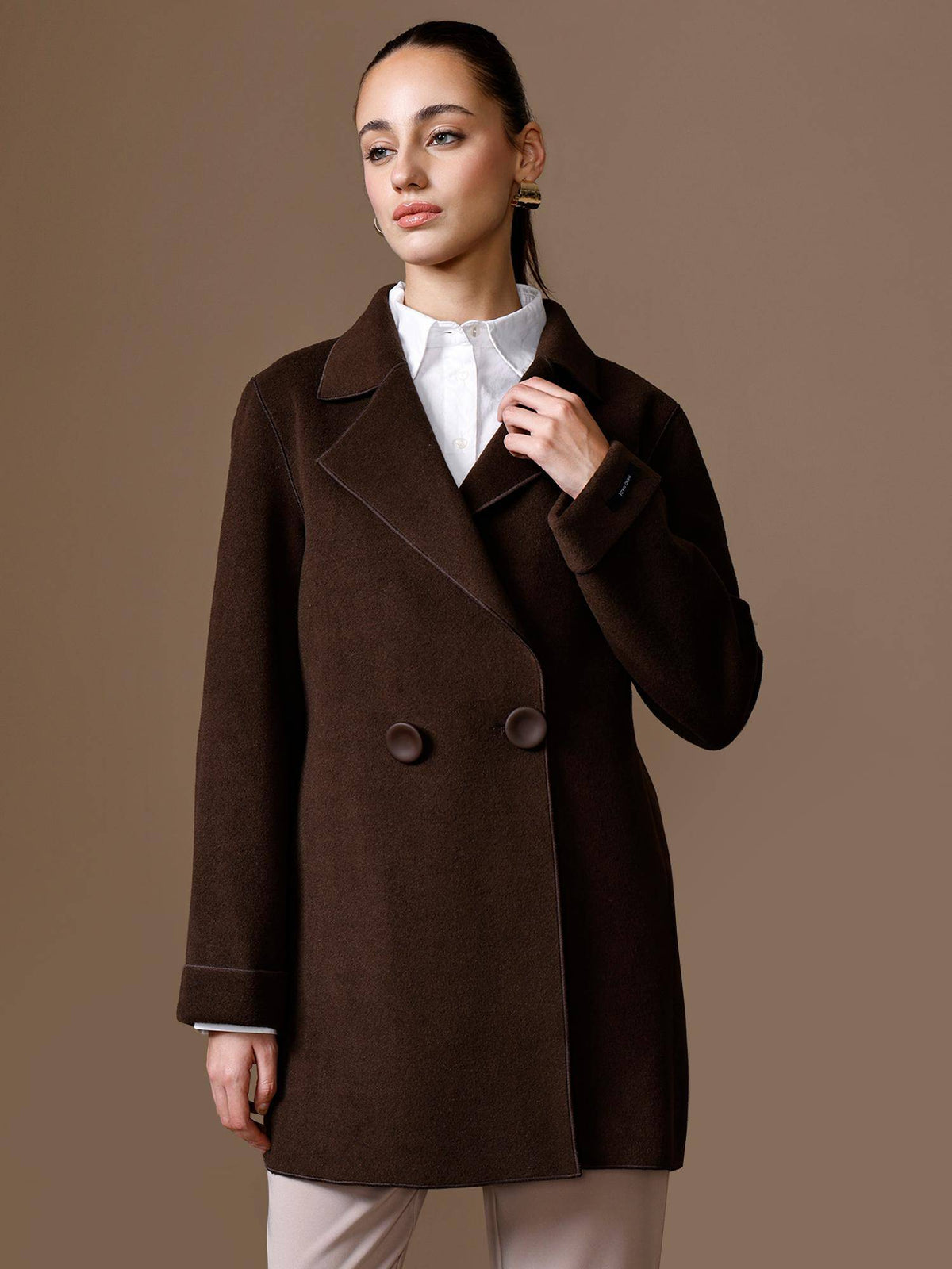 Cherry Overcoat - Brown | JC78 - view 1
