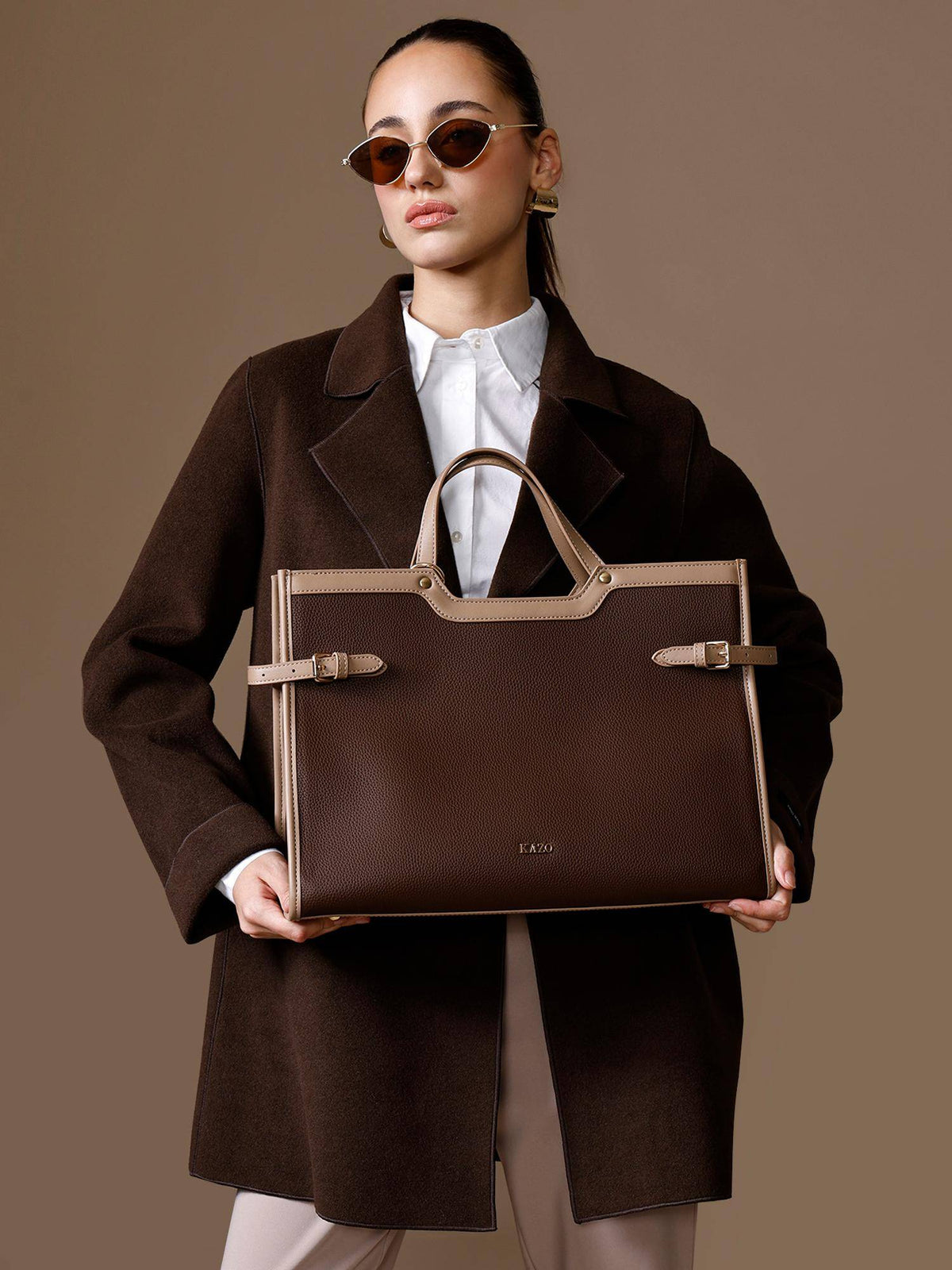 Cherry Overcoat - Brown | JC78 - view 4
