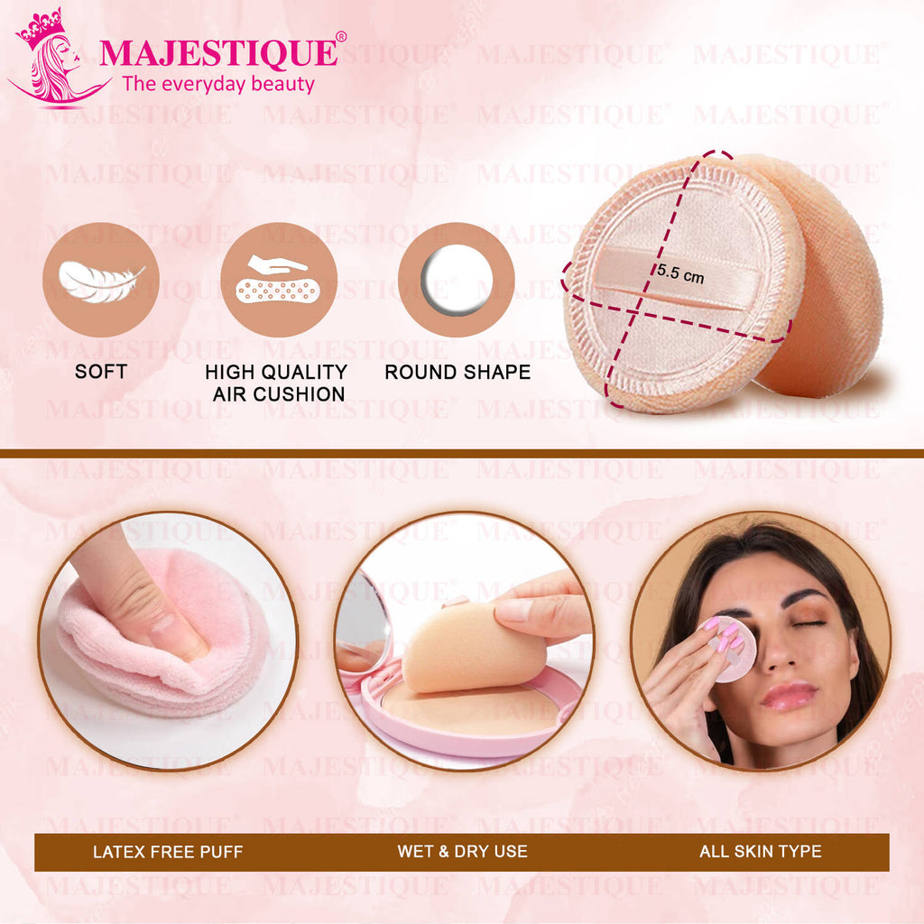 Makeup Foundation Sponge, Cushion Powder Puff For Applying Makeup- Color May Vary | C83 - view 2
