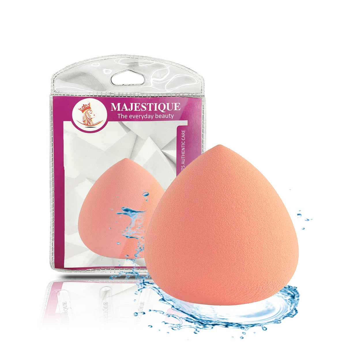Large Grip Area Makeup Sponge, For Sensitive And All Skin Types - Color May Vary | C83 - view 1