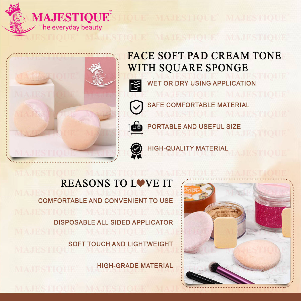 Face Soft Pad Cream Tone | T32 - view 4