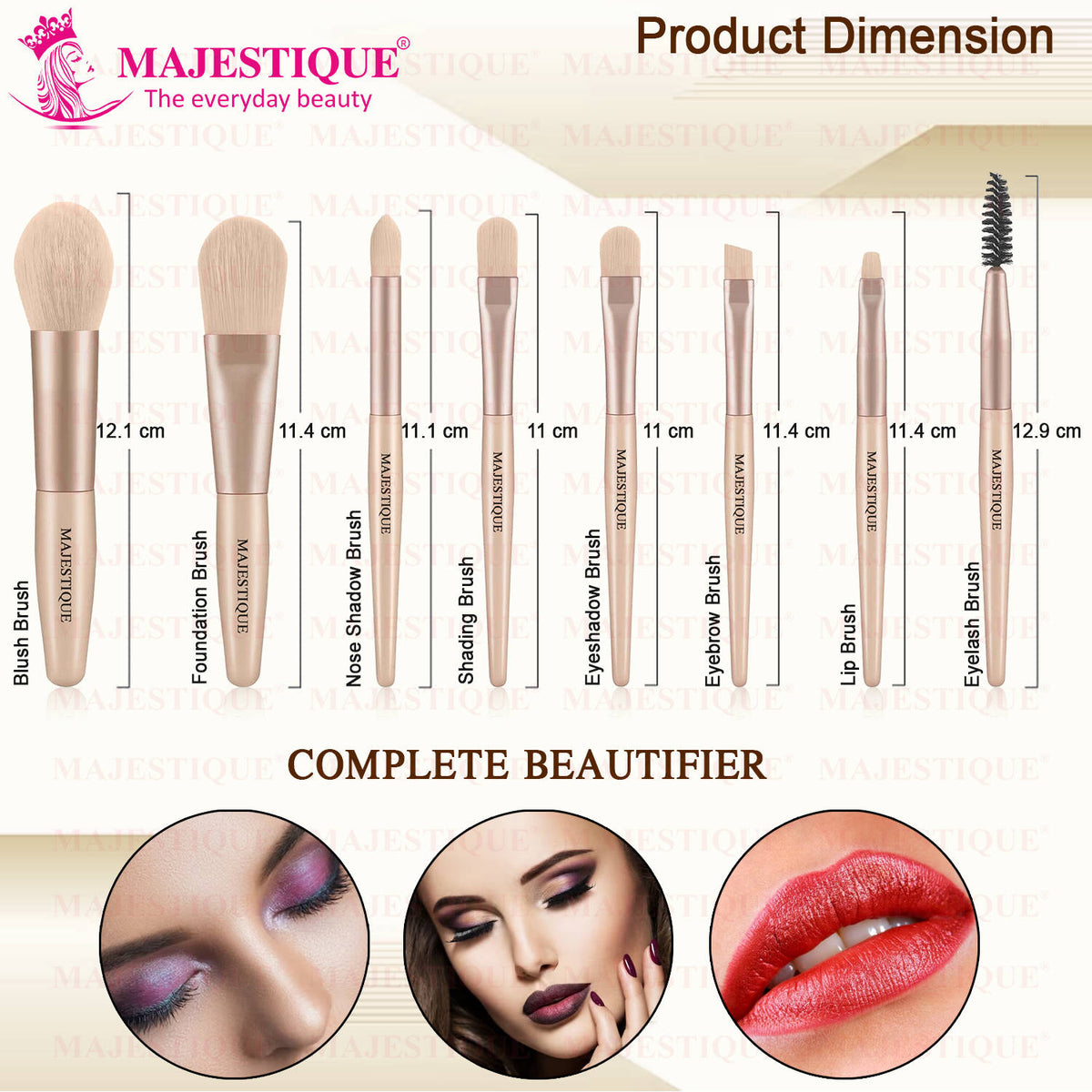 Makeup Brush Collection Set Color May Vary | T32 - view 2