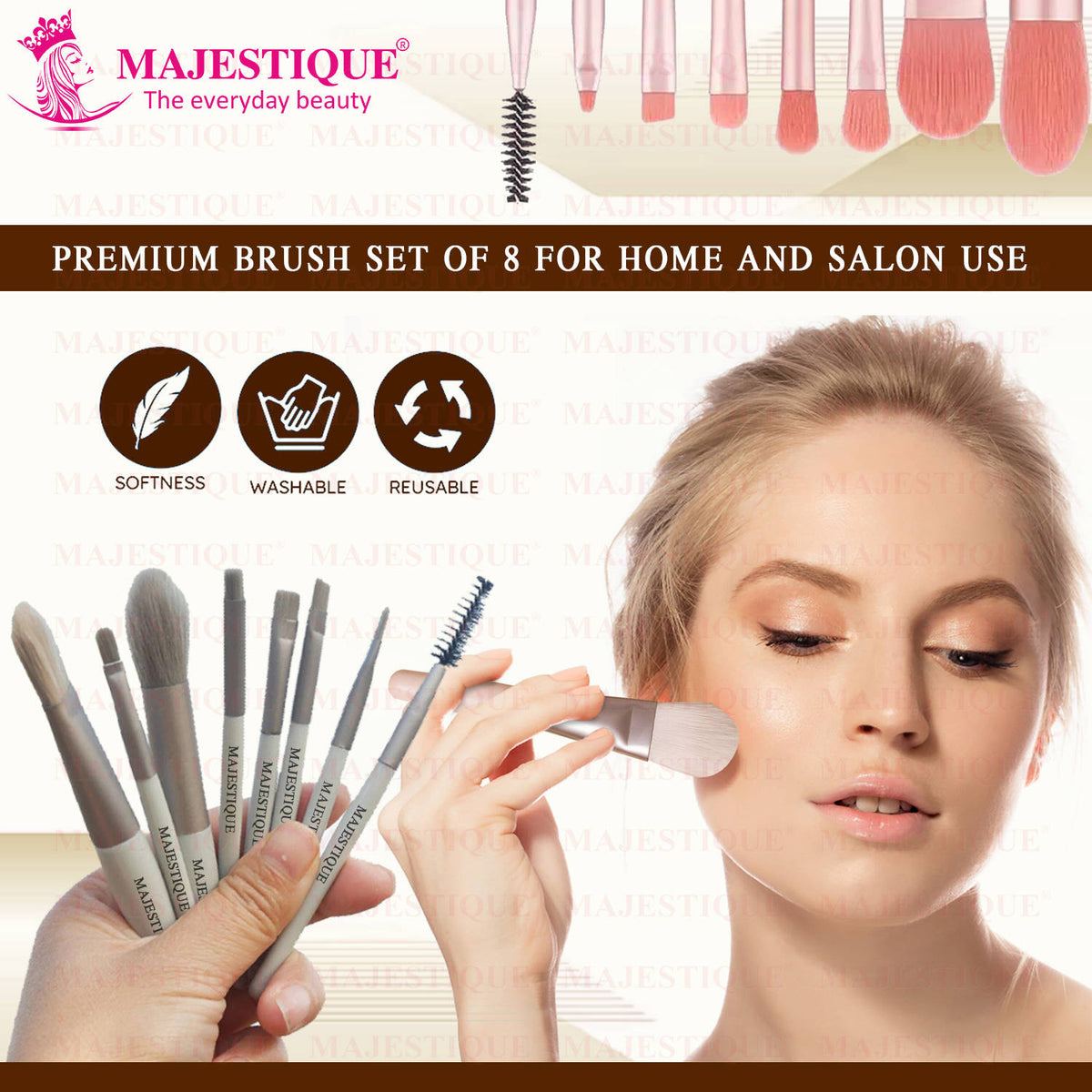 Makeup Brush Collection Set Color May Vary | T32 - view 5