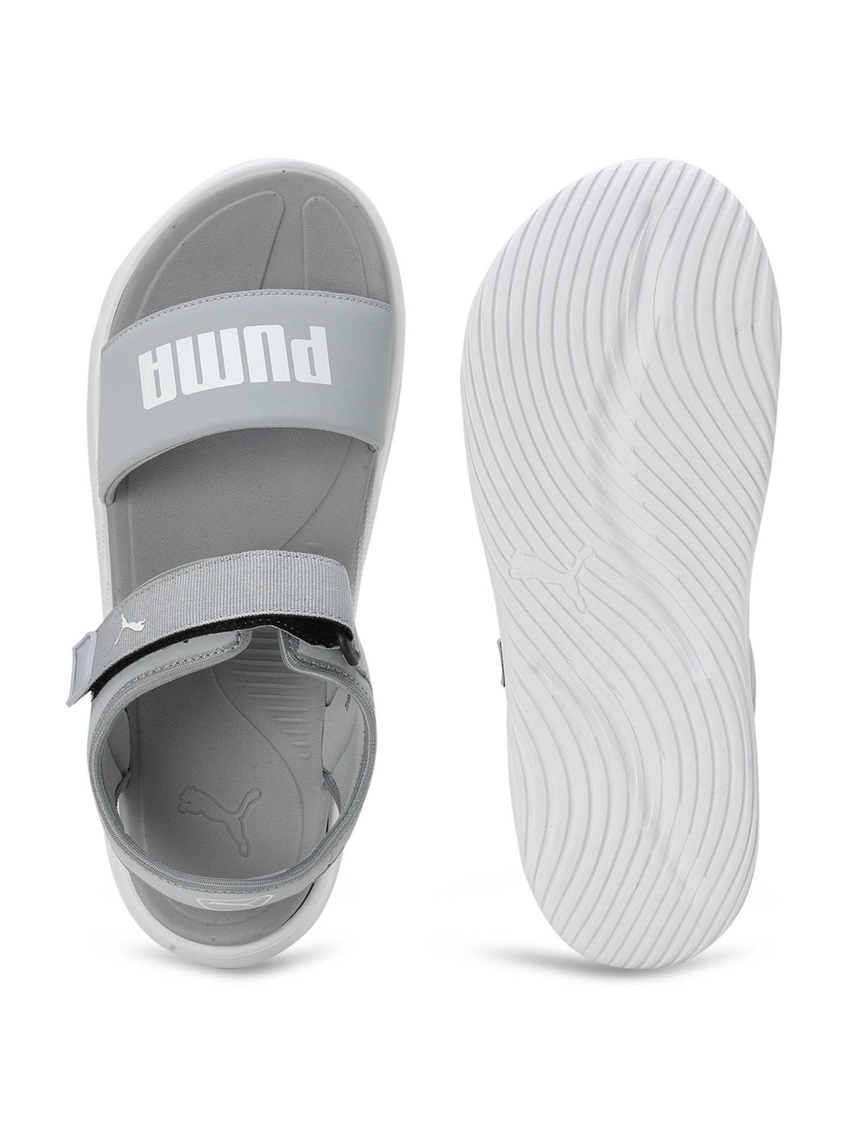 Softride Seave Unisex Grey Sandals | SD89 - view 4