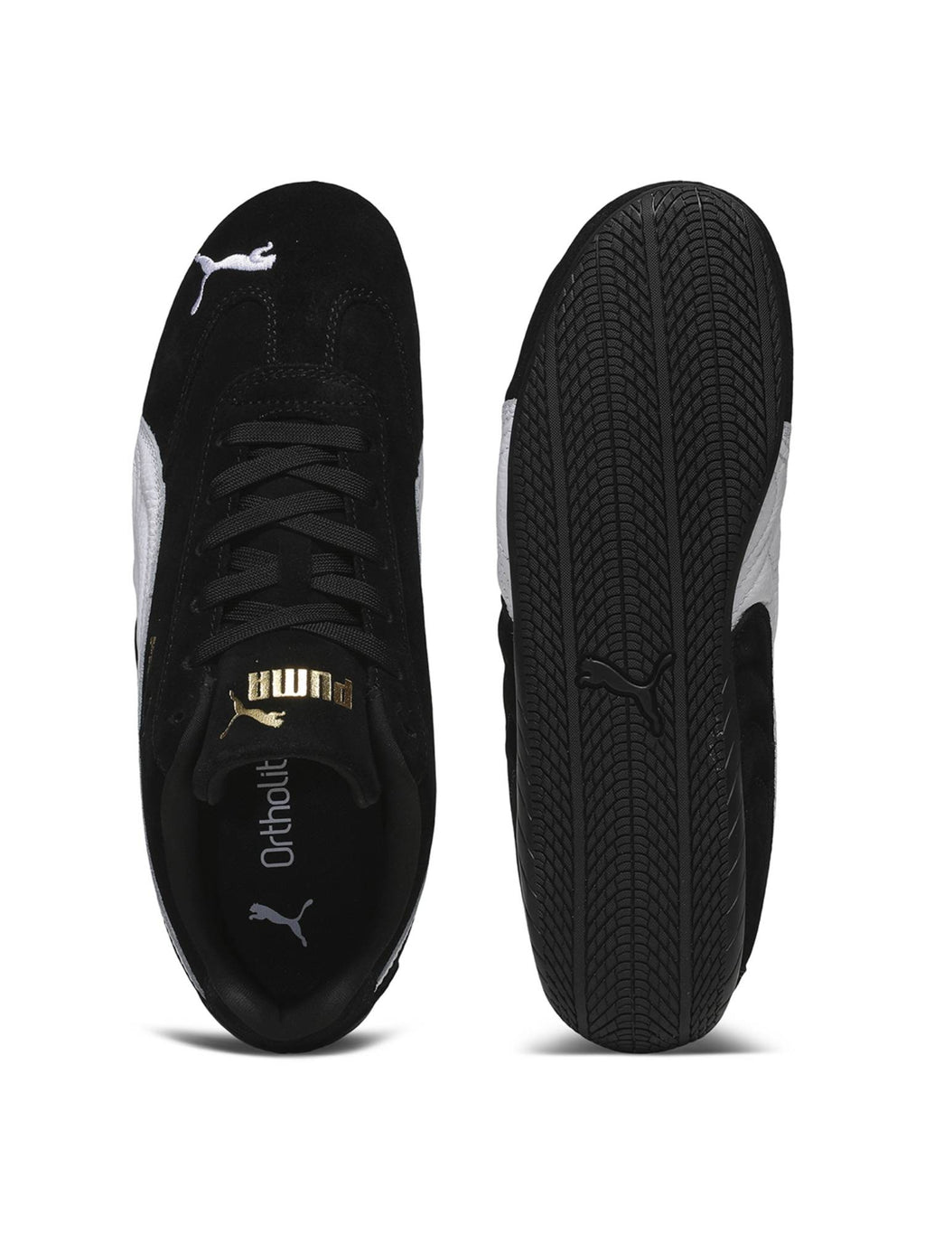Unisex Black Speedcat Sneakers | SN09 - view 4