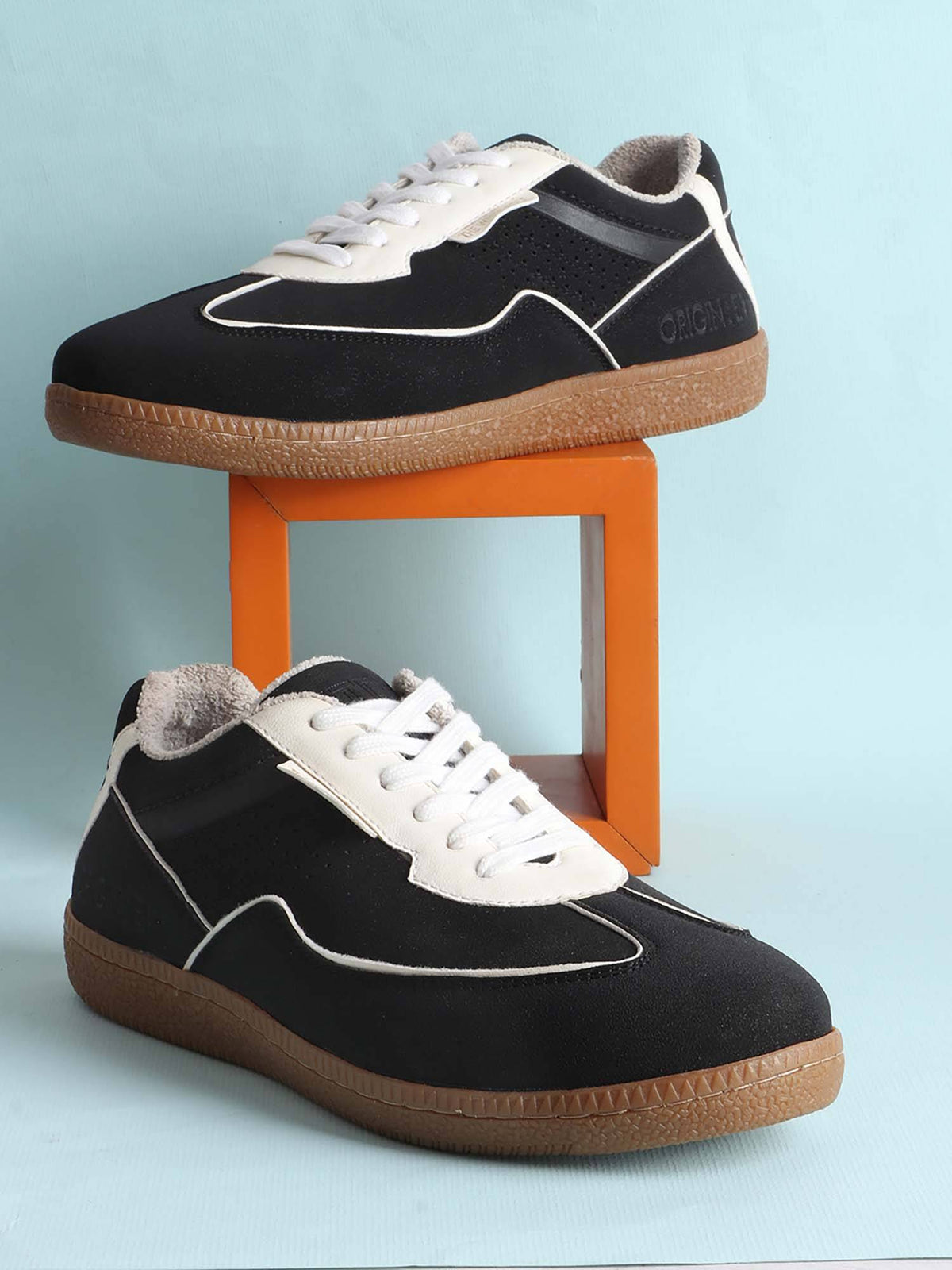Women Black Casual Sneakers | SN09 - view 2