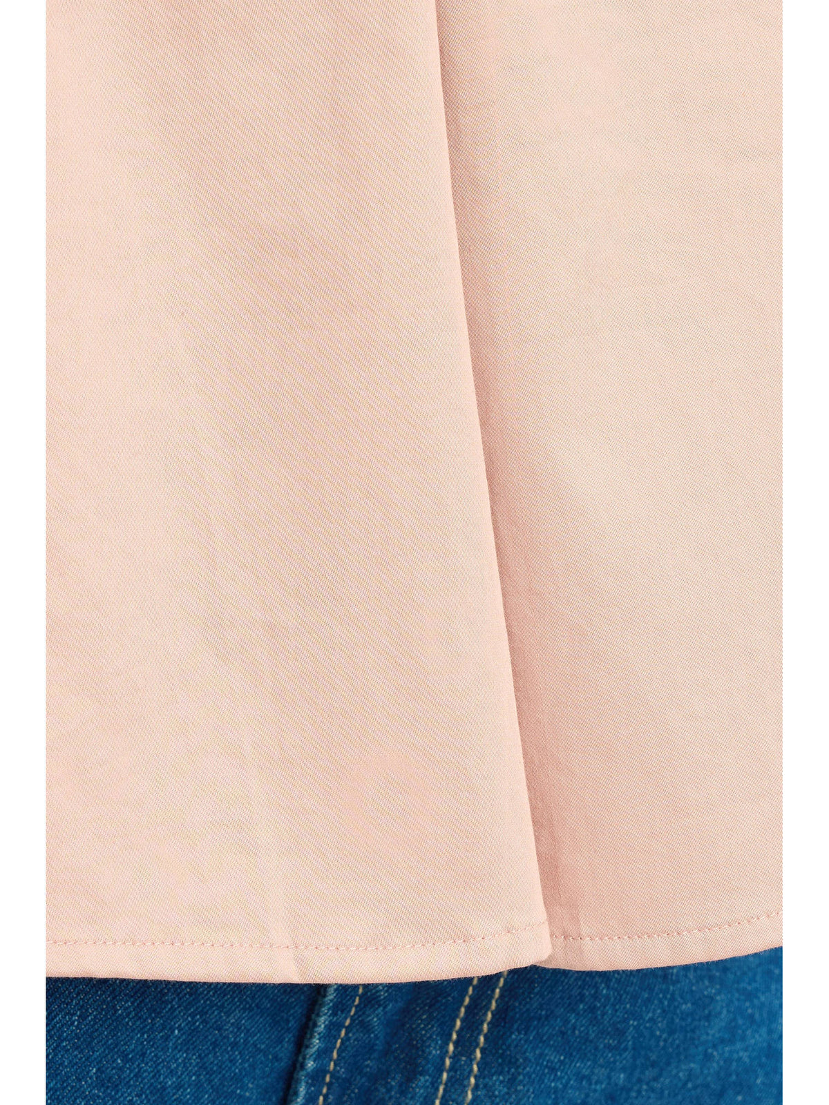Pink Women Solid Cotton Sleeveless Fitted Peplum Top | pt51 - view 6
