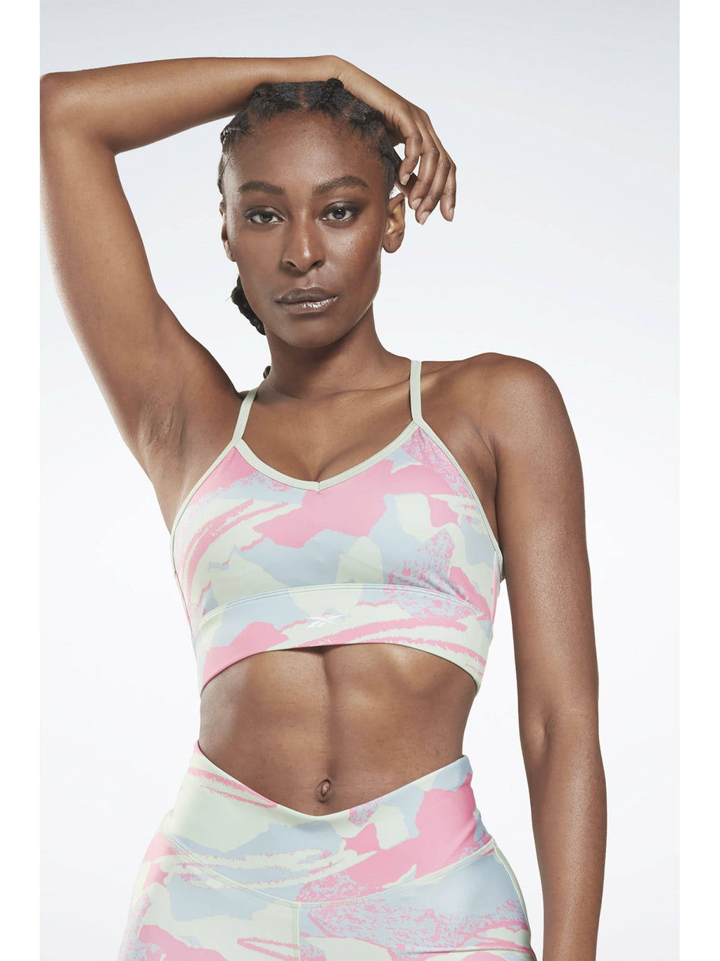 Womens WOR AOP Tri Back Bra | sb09 - view 1
