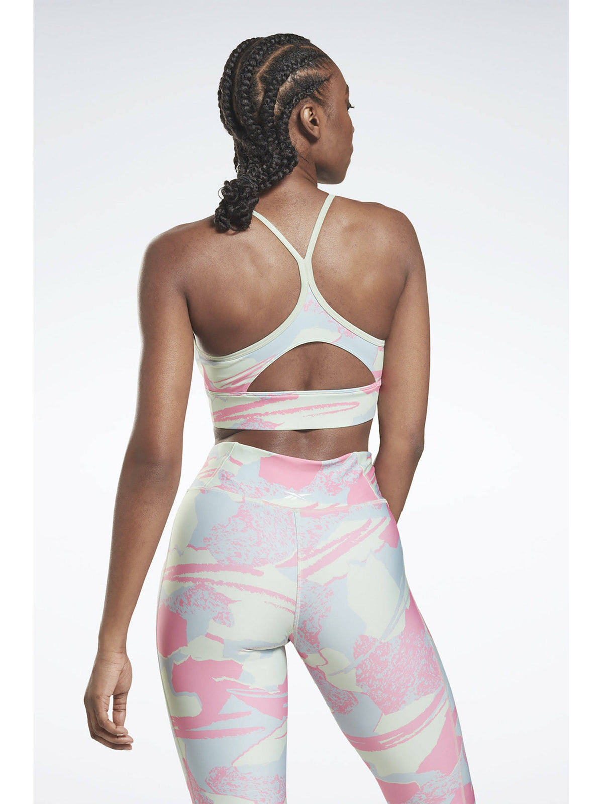 Womens WOR AOP Tri Back Bra | sb09 - view 2