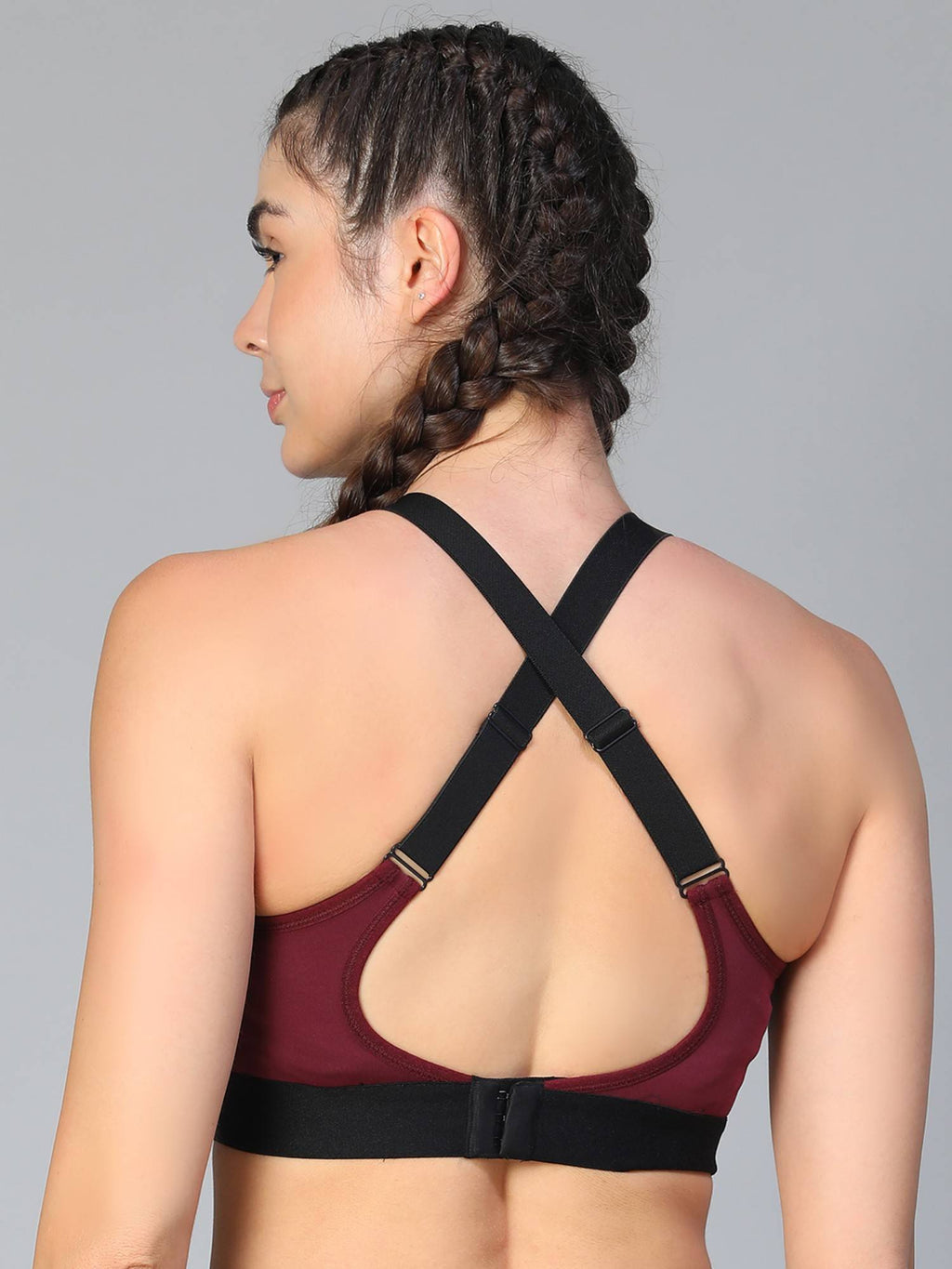 Medium Coverage Seamless Workout Bra | sb09 - view 26