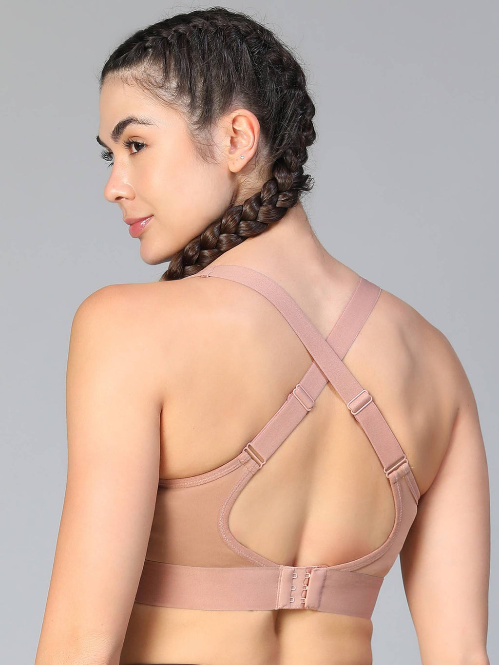 Medium Coverage Seamless Workout Bra | sb09 - view 2