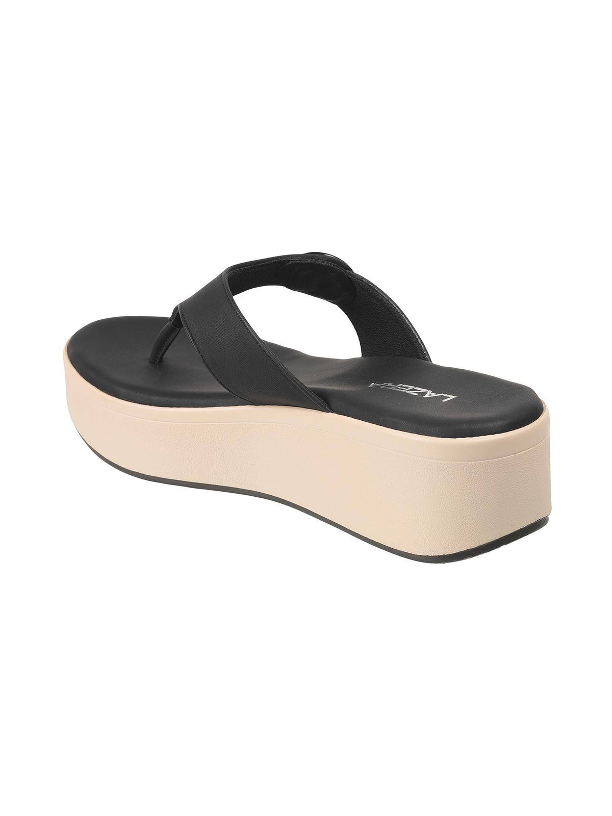 Women Black Platform Heels | H78 - view 6
