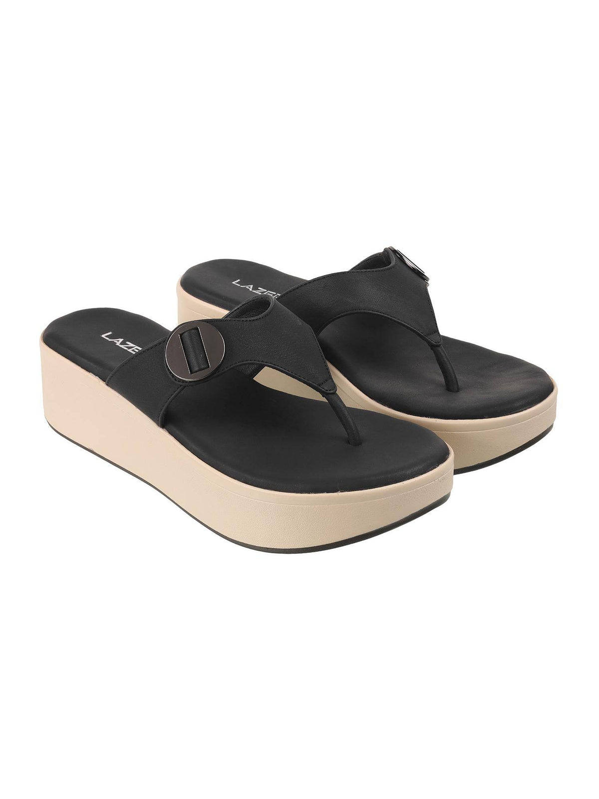 Women Black Platform Heels | H78 - view 7