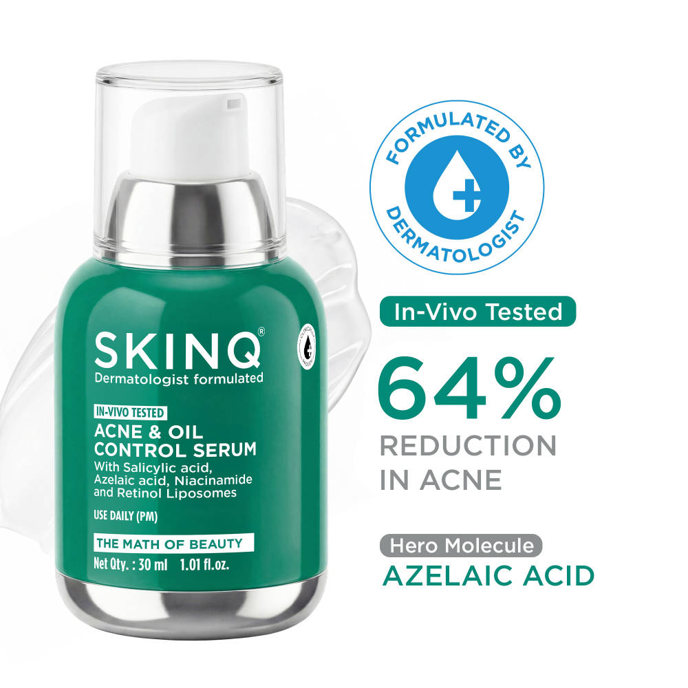 Salicylic Acid Face Serum for Acne & Open Pores, Fades Acne Marks, Reduces Redness | Z8 - view 1