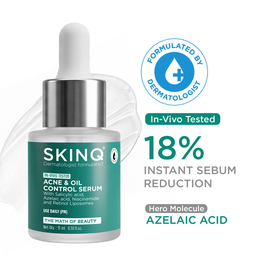 Salicylic Acid Face Serum for Acne & Open Pores, Fades Acne Marks, Reduces Redness | Z8 - view 1