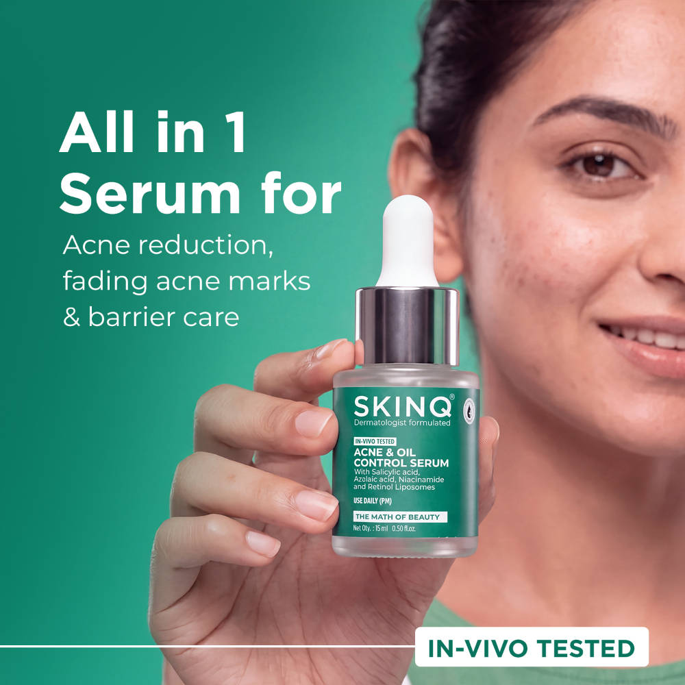 Salicylic Acid Face Serum for Acne & Open Pores, Fades Acne Marks, Reduces Redness | Z8 - view 2