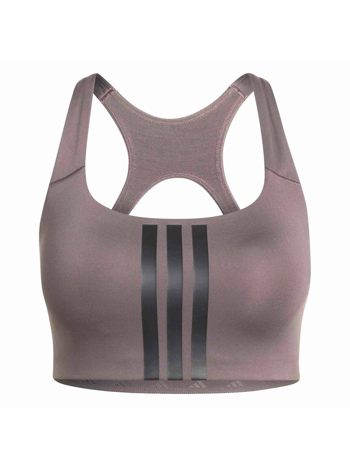 Optime Workout 3-Stripes Medium Support Bra | sb09 - view 4