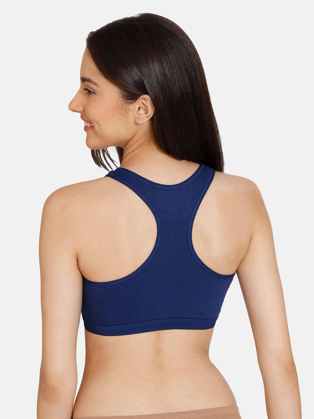 Pink and Black Non Wired Full Coverage Sports Bra (Pack of 2) | sb09 - view 18