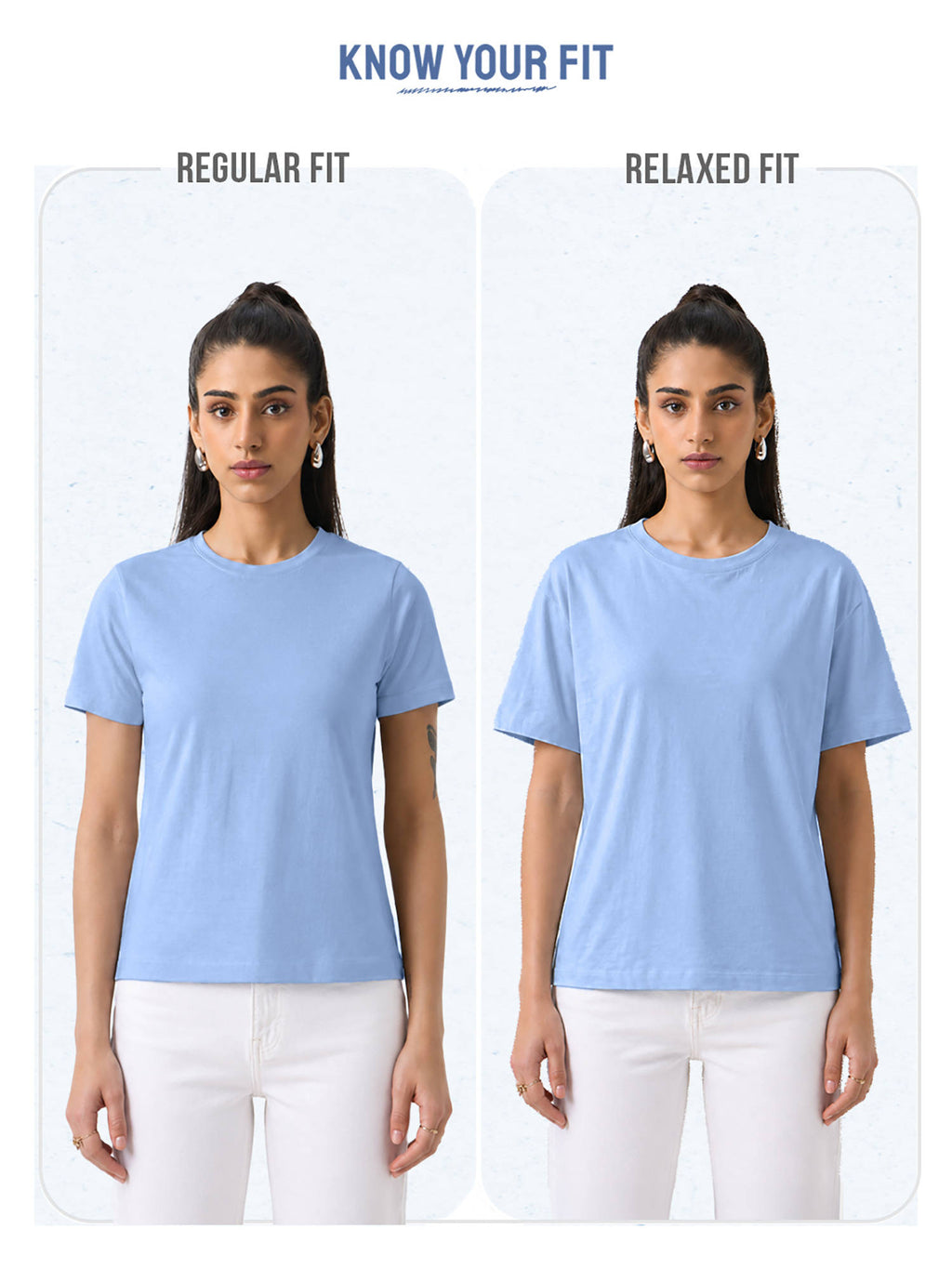 Cream Printed Pure Cotton Relaxed T-Shirt | TS56 - view 8