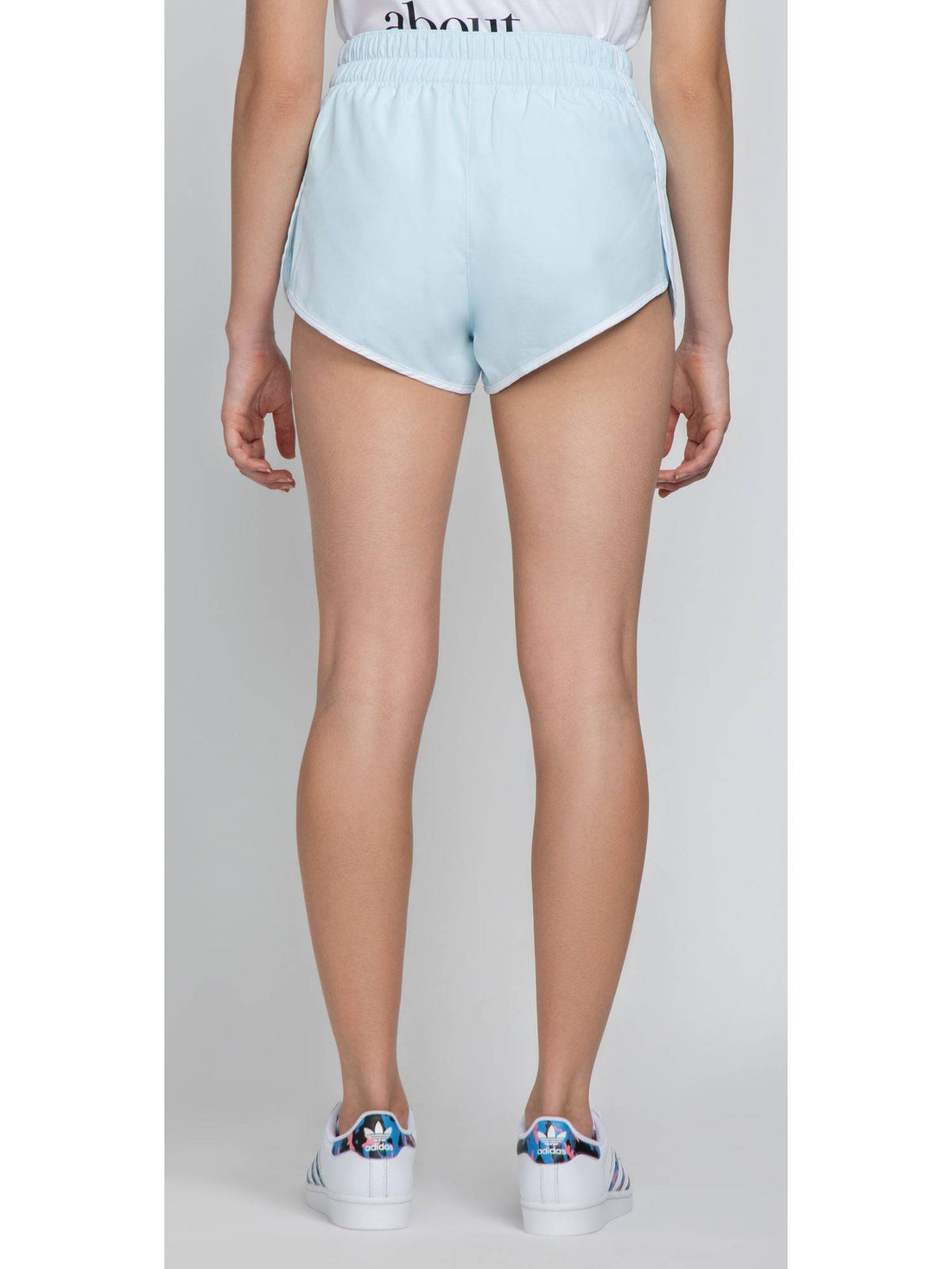 LACED SHORTS Blue Casual Shorts - view 4