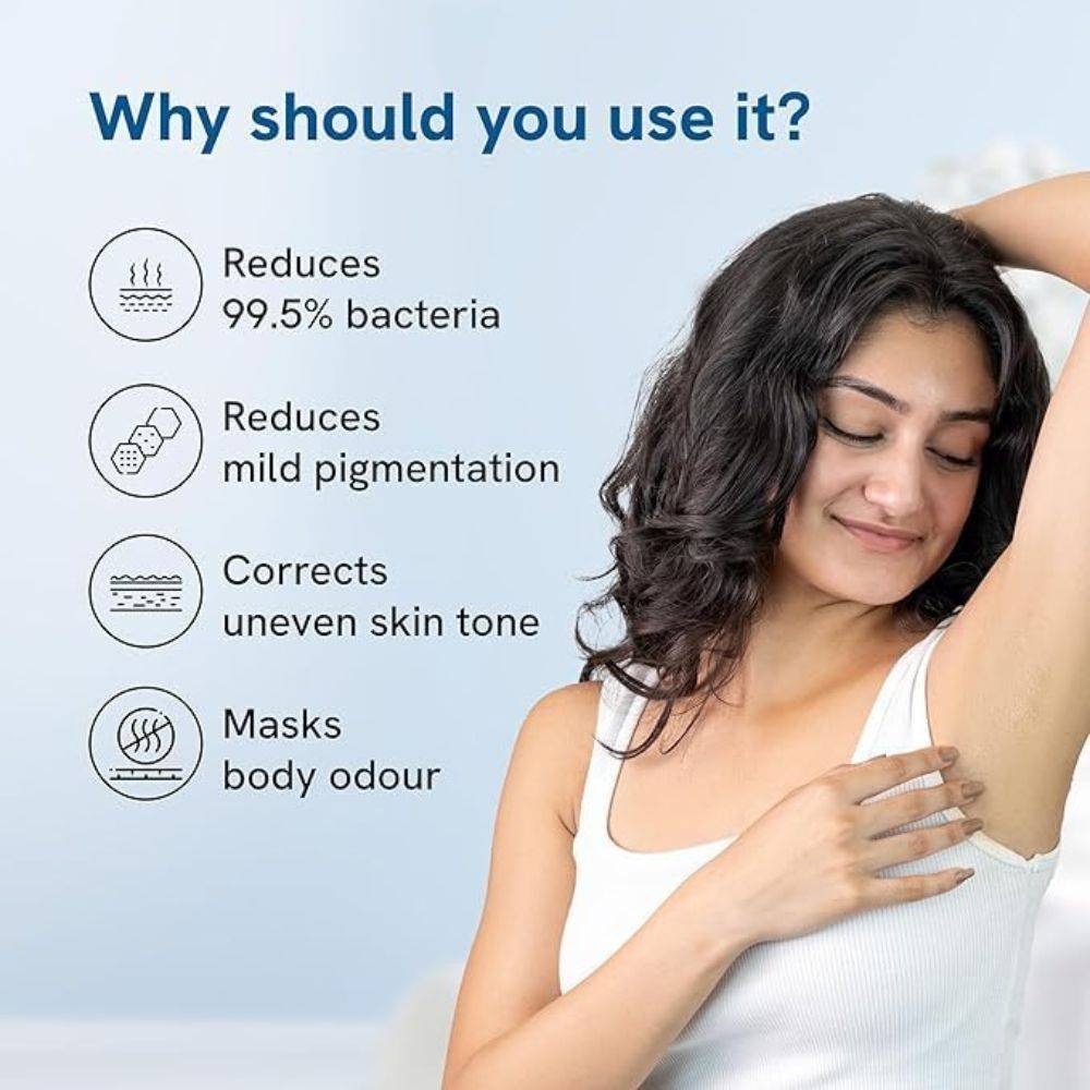 4% AHA BHA Underarm Roll-On Controls Underarm Pigmentation & Odour In 4 Fragrances Combo | BWS9 - view 3