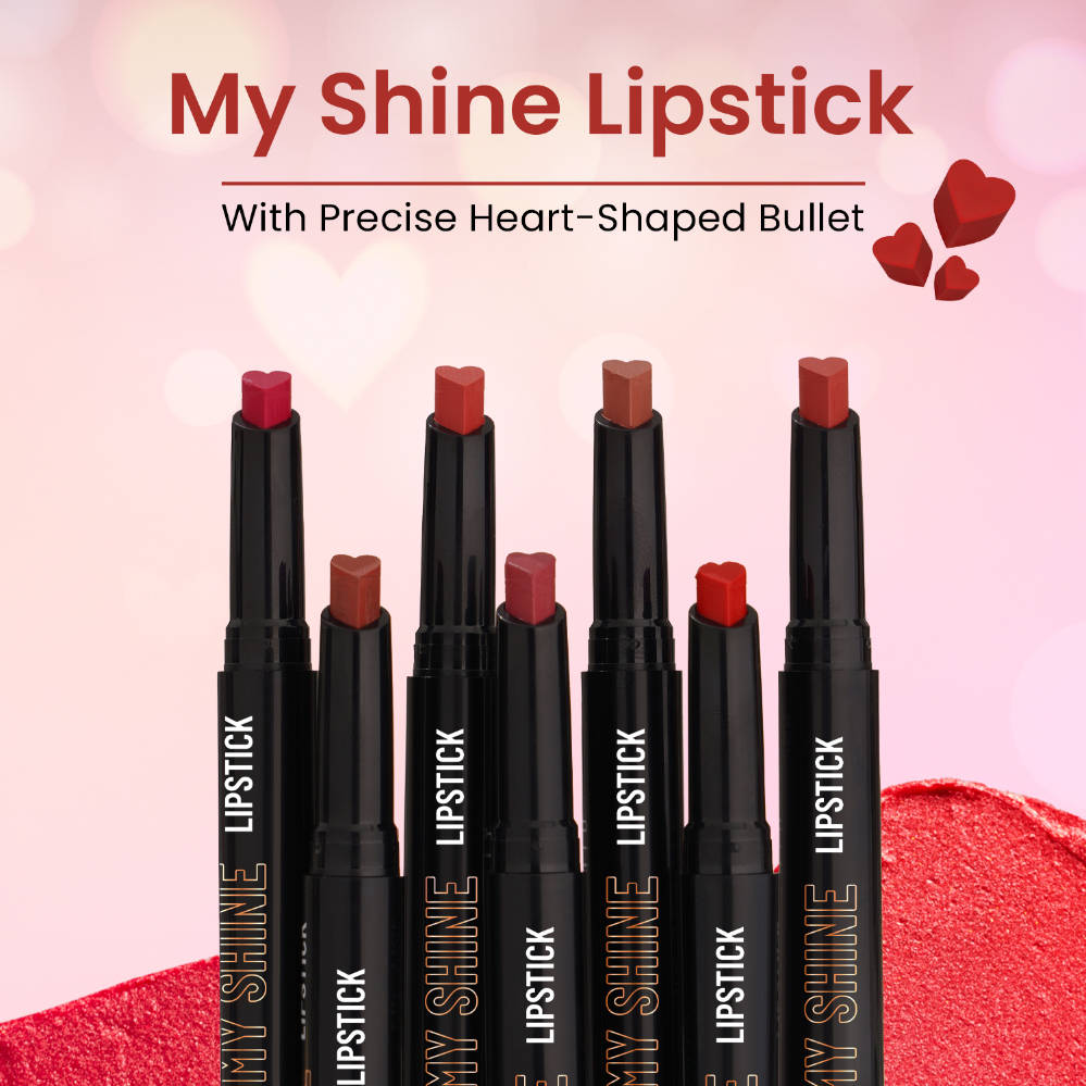 My Shine High Pigmented & Long-Lasting Lipstick Enriched with Vitamin E | L12 - view 2