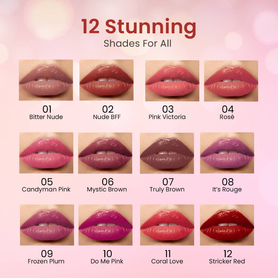 My Shine High Pigmented & Long-Lasting Lipstick Enriched with Vitamin E | L12 - view 7