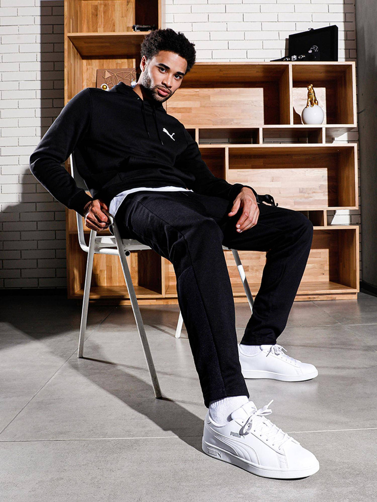 Smashic Unisex White Sneakers (UK 3) | SN09 - view 5