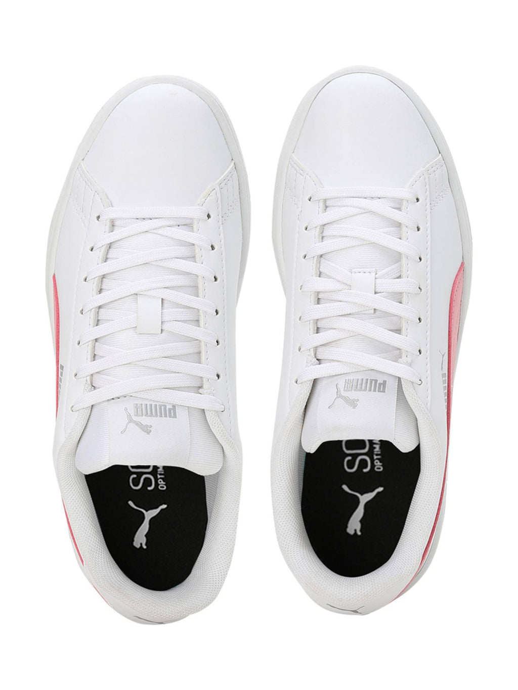Smashic Womens White Sneakers | SN09 - view 4
