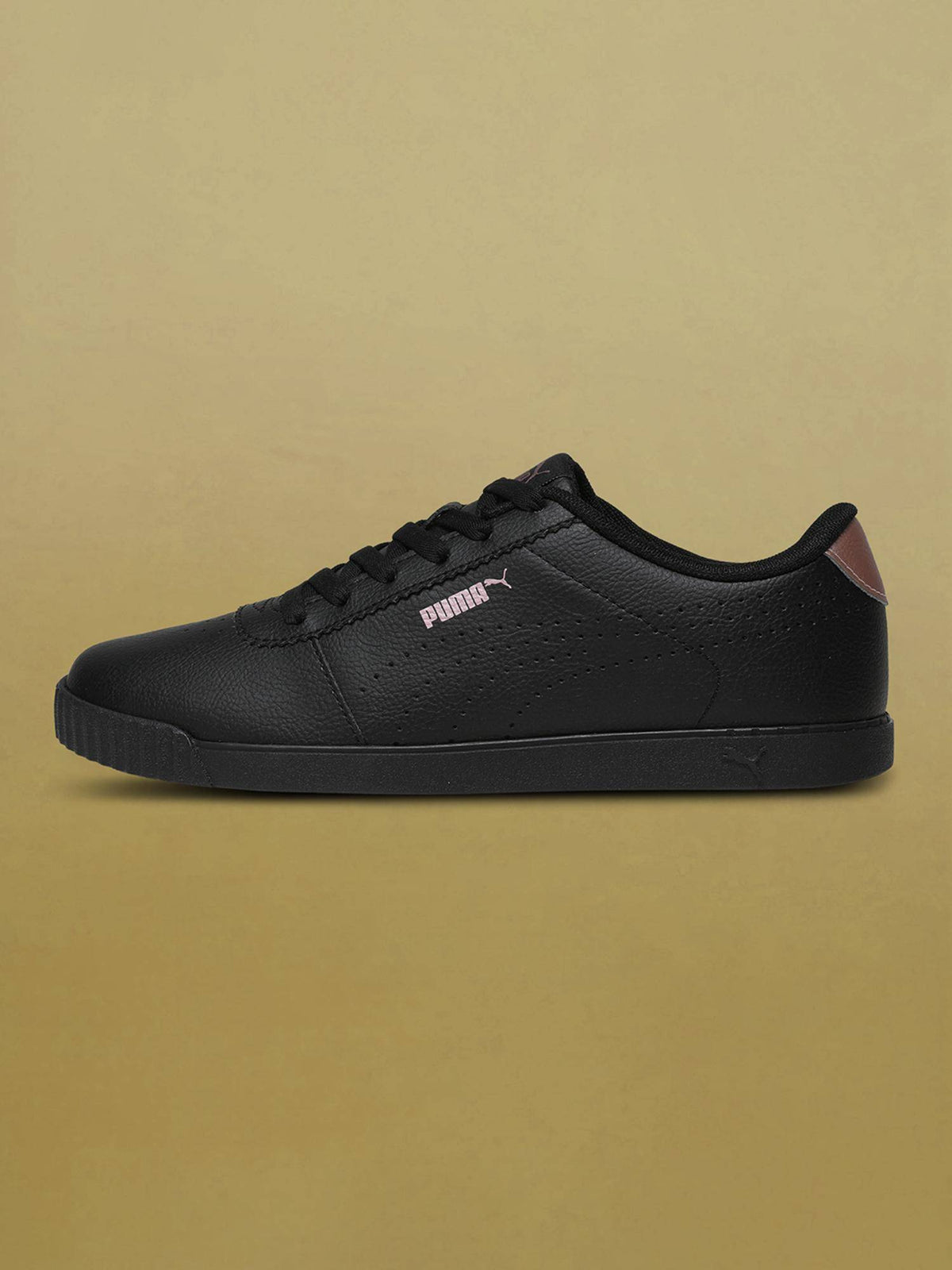 Carina Slim Perf Women Black Sneakers | SN09 - view 1