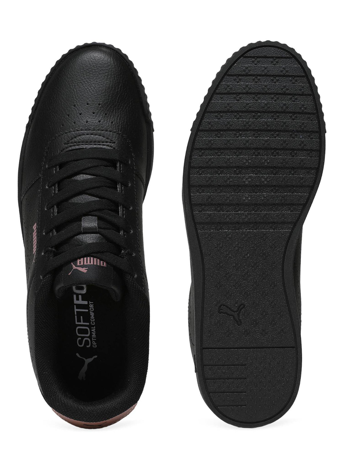 Carina Slim Perf Women Black Sneakers | SN09 - view 4