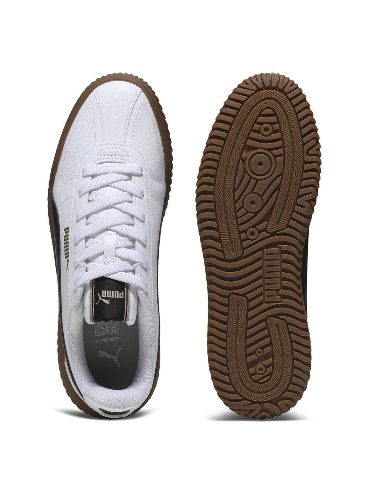 Unisex White Club Kayzer Sneakers | SN09 - view 4