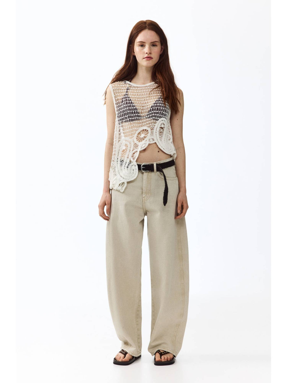 Women Barrel High Waist Jeans | BG78 - view 1