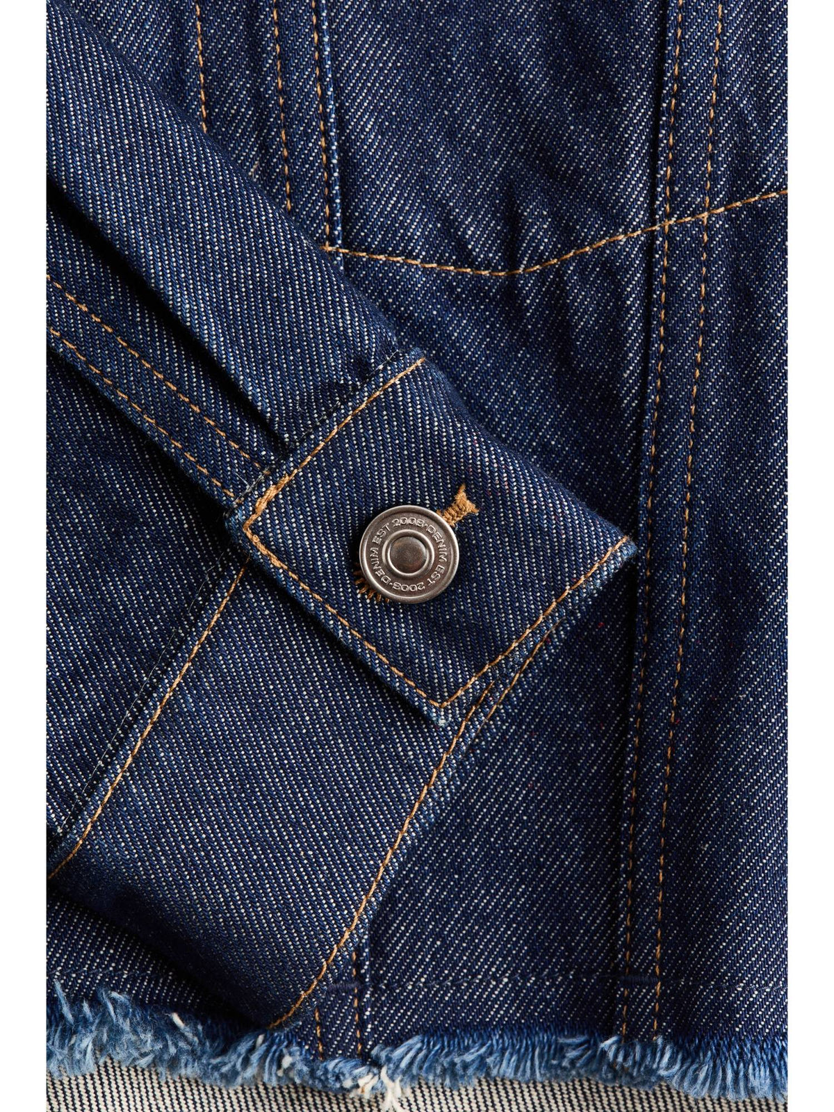 Women Blue Cropped denim jacket | JC78 - view 6