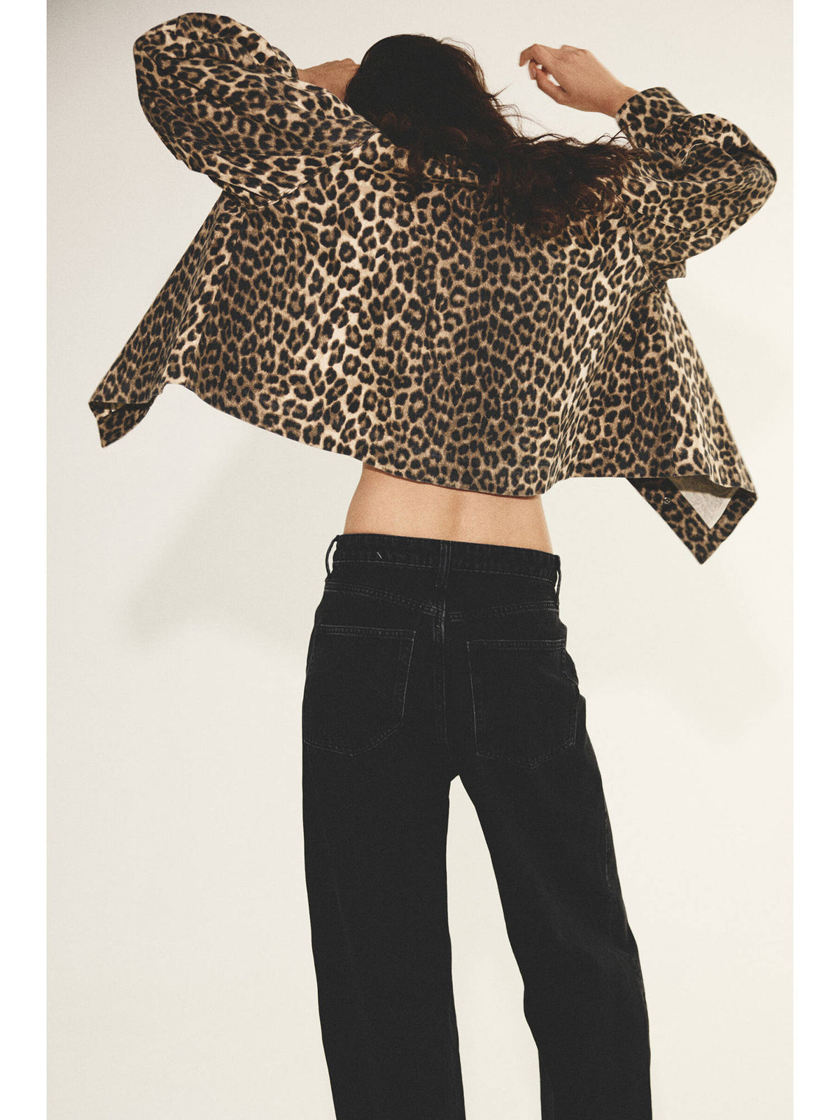 Women Beige Barrel High Waist Jeans | BG78 - view 6