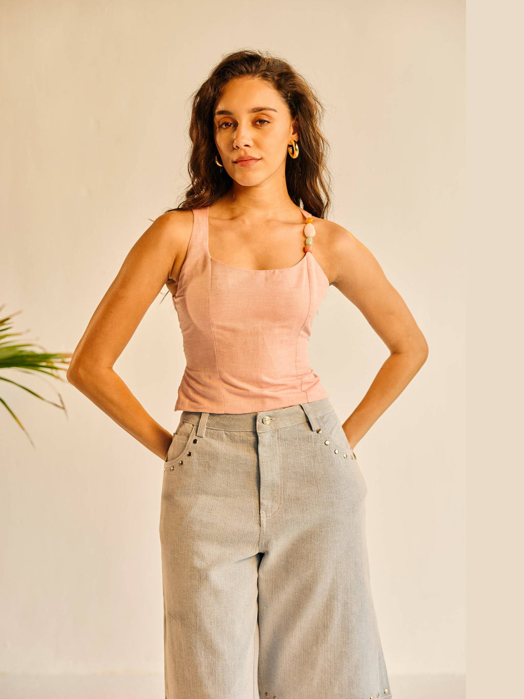 Womens Aamras One-Shoulder Embellished Top | TT90 - view 22