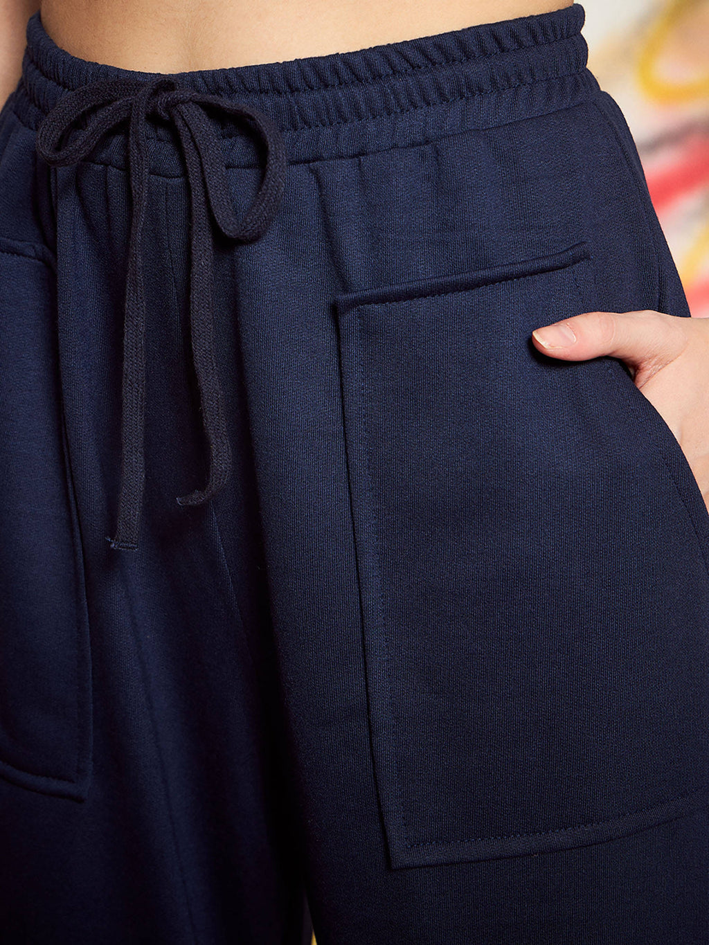 Black Loose Fit Joggers | WJ89 - view 26