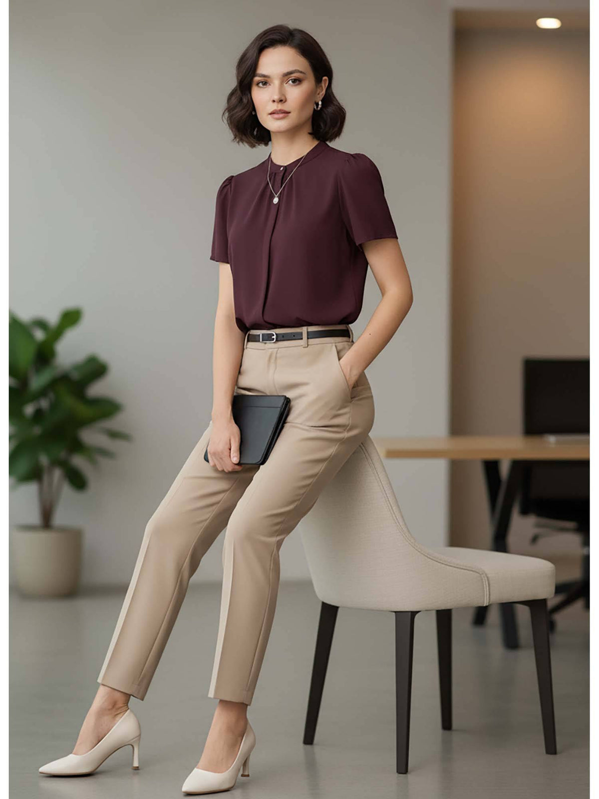 Womens Wine Shirt | S67 - view 5